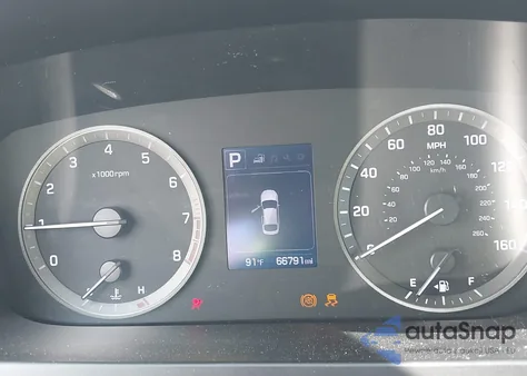 2016 Hyundai Sonata Se из США, поврежденный, VIN 5NPE24AFXGH308154